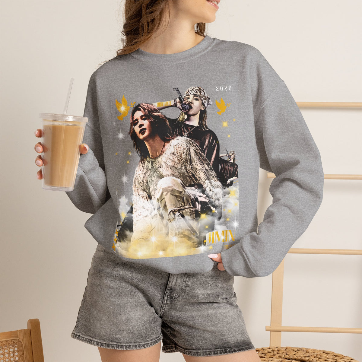 Jimin 95 K-Pop Crewneck Sweatshirt