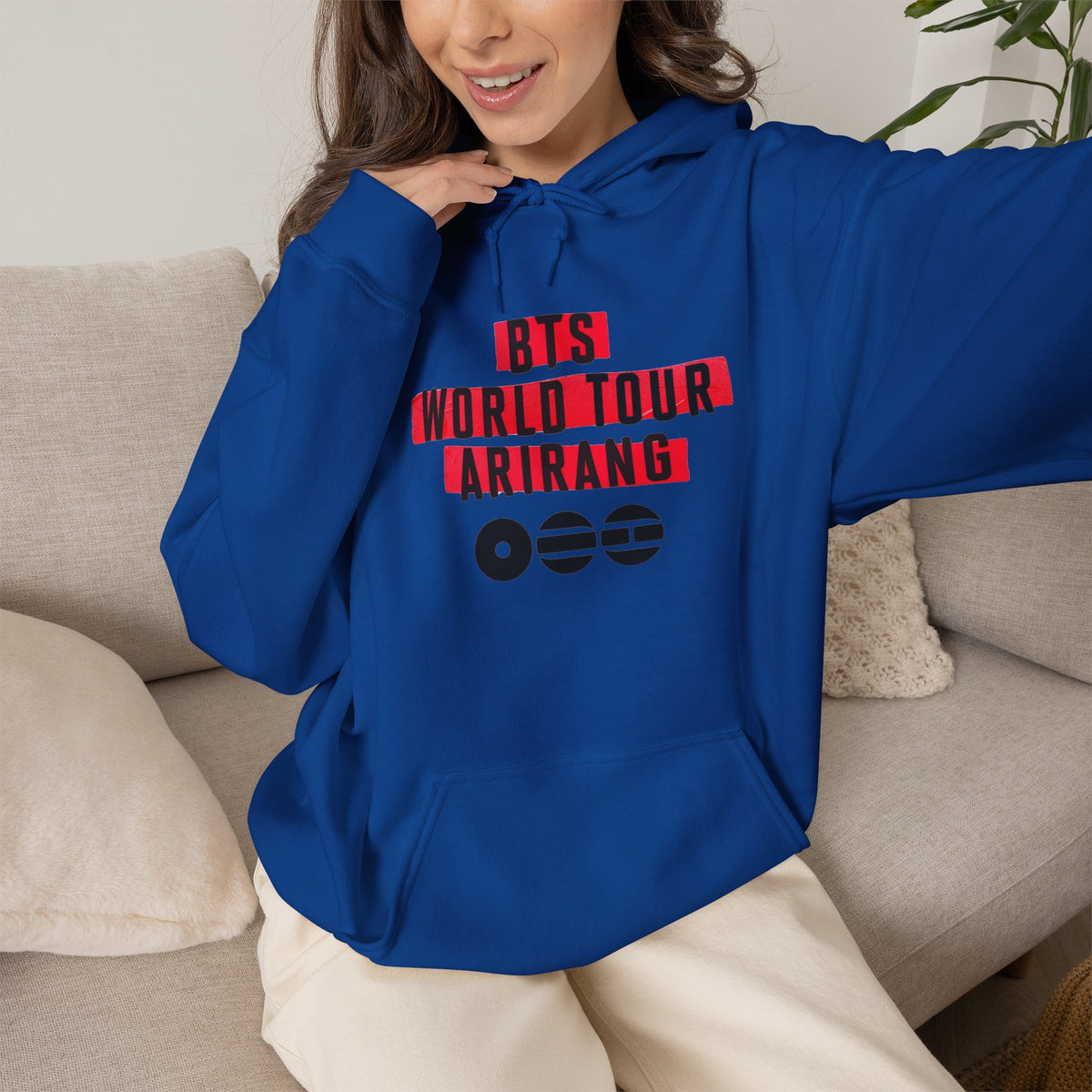 BTS Tour Hoodie — "World Tour ARIRANG" Fan Pullover