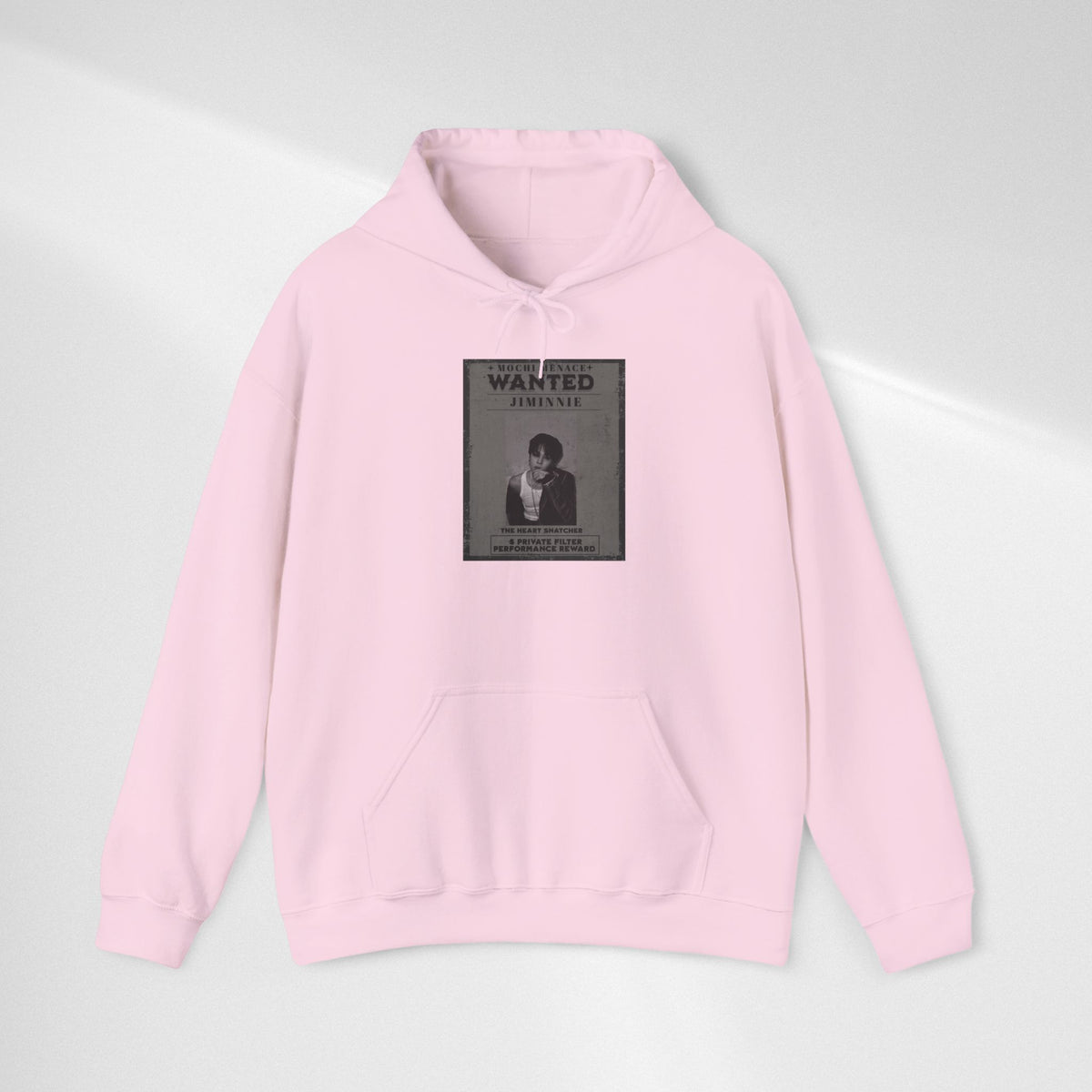 Jimmie Hoodie — "WANTED: Amnesie" Vintage Poster Graphic Hoodie