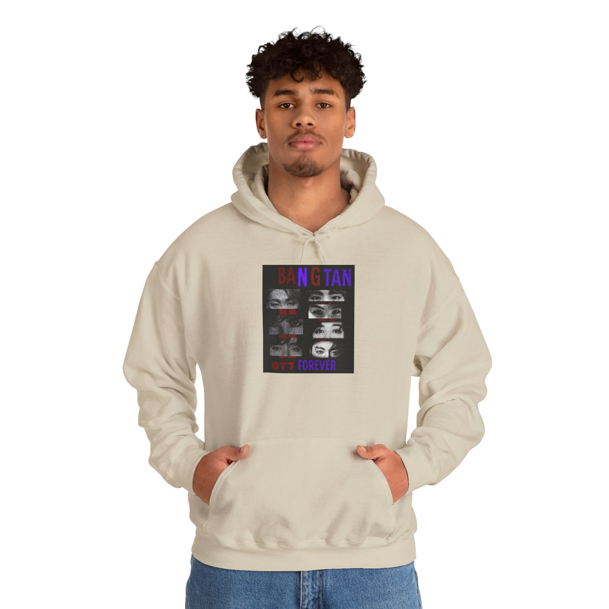 BTS 'Bangtan' Photo Collage Hoodie –BTS  K-Pop Fan Sweatshirt
