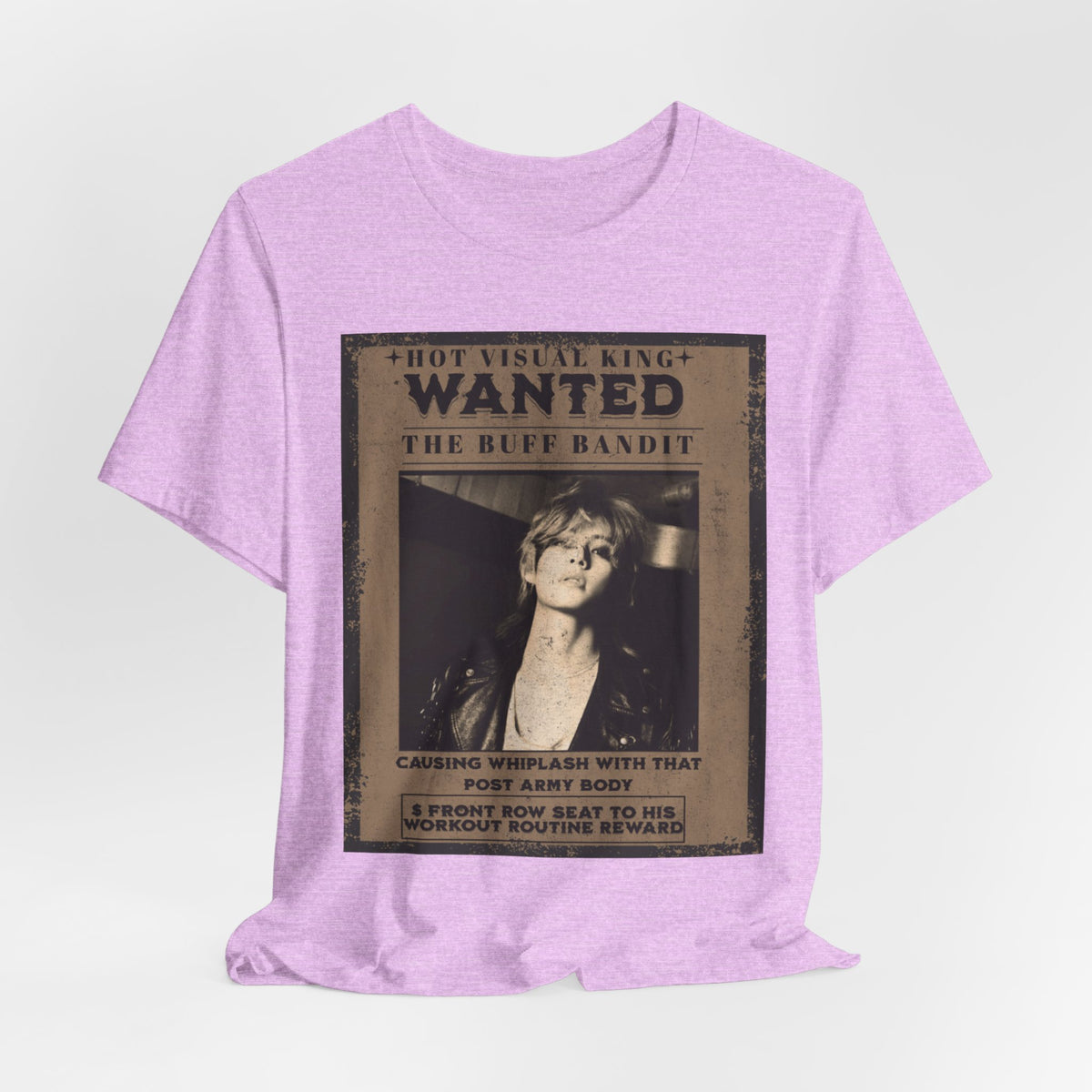 T-Shirt - 'WANTED: The Buff Bandit' Vintage Poster Tee