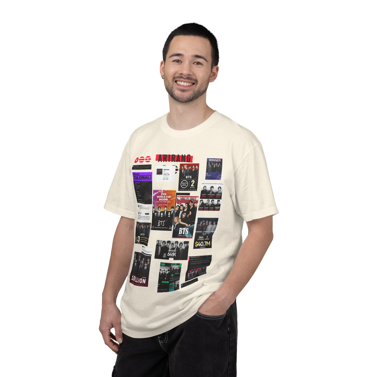 BTS Wins Collage T-Shirt — BTS Moments Graphic Tee