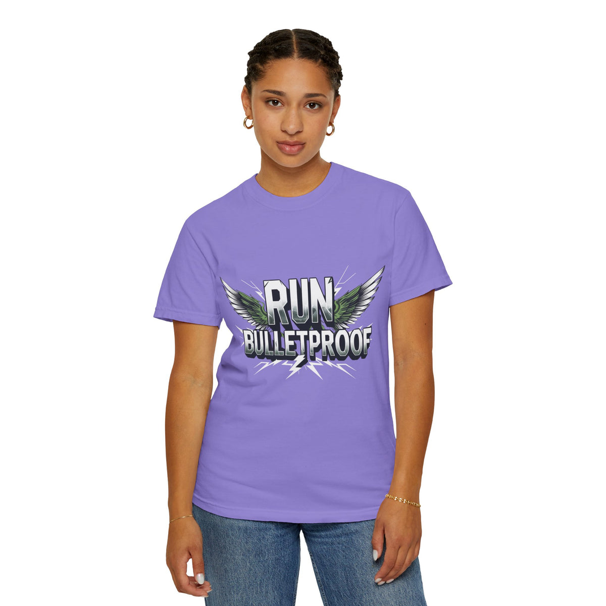 Run Bulletproof T-Shirt — BTS Graphic Fitness Tee