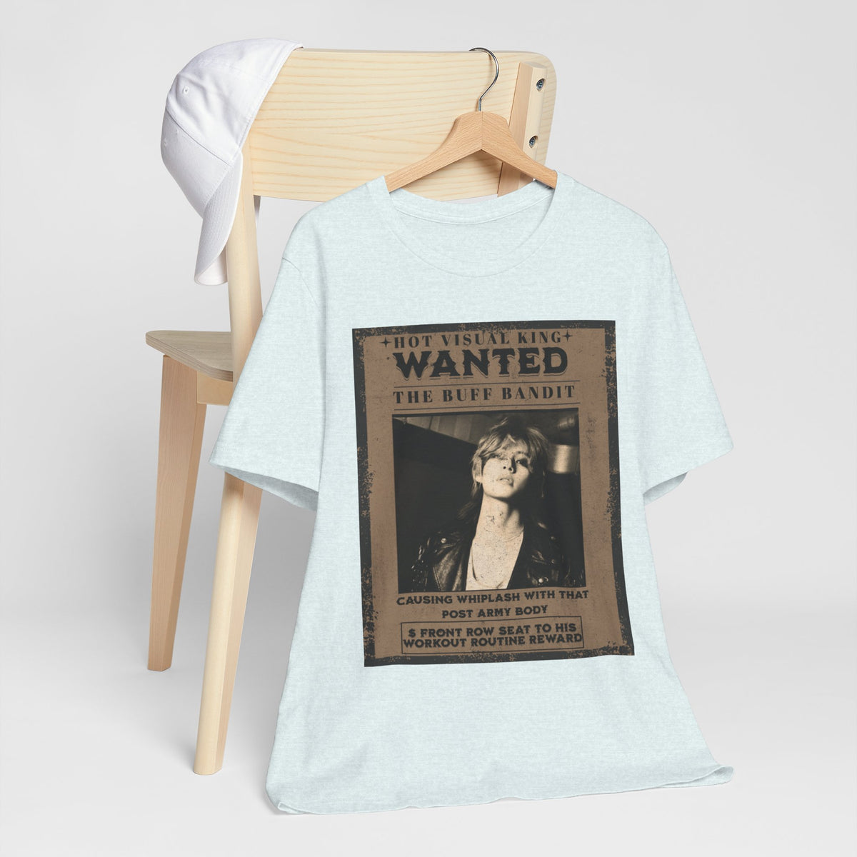 T-Shirt - 'WANTED: The Buff Bandit' Vintage Poster Tee