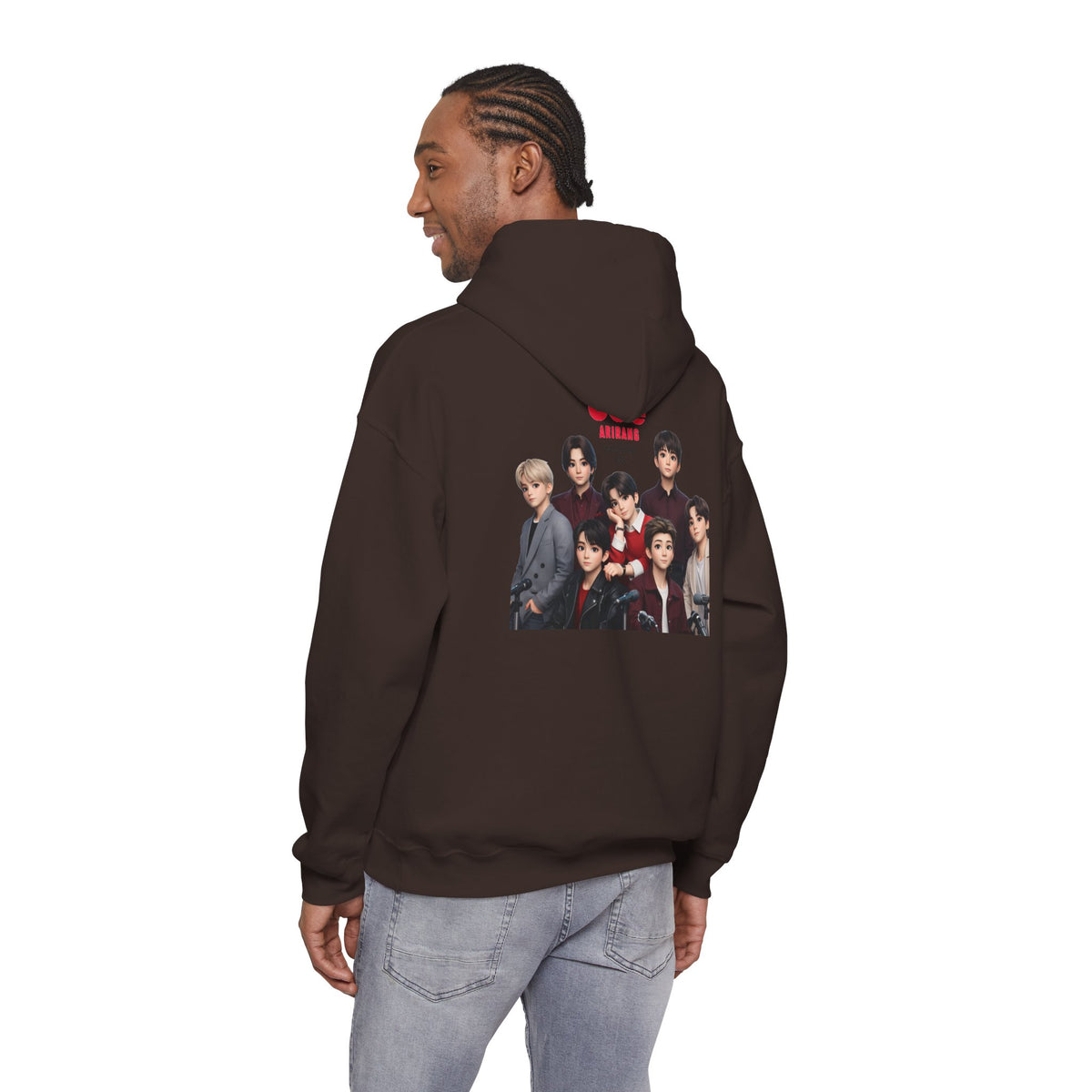 BTS K-Pop Group Photo Hoodie —  Tour Hoodie