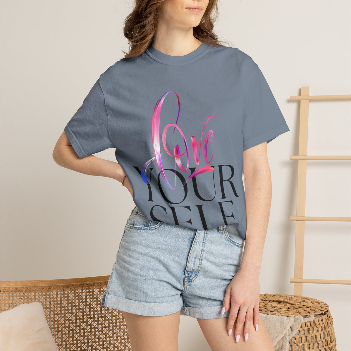 Love Yourself Tee – Inspirational Self-Love Graphic T-Shirt