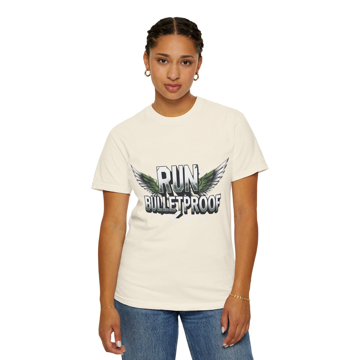 Run Bulletproof T-Shirt — BTS Graphic Fitness Tee