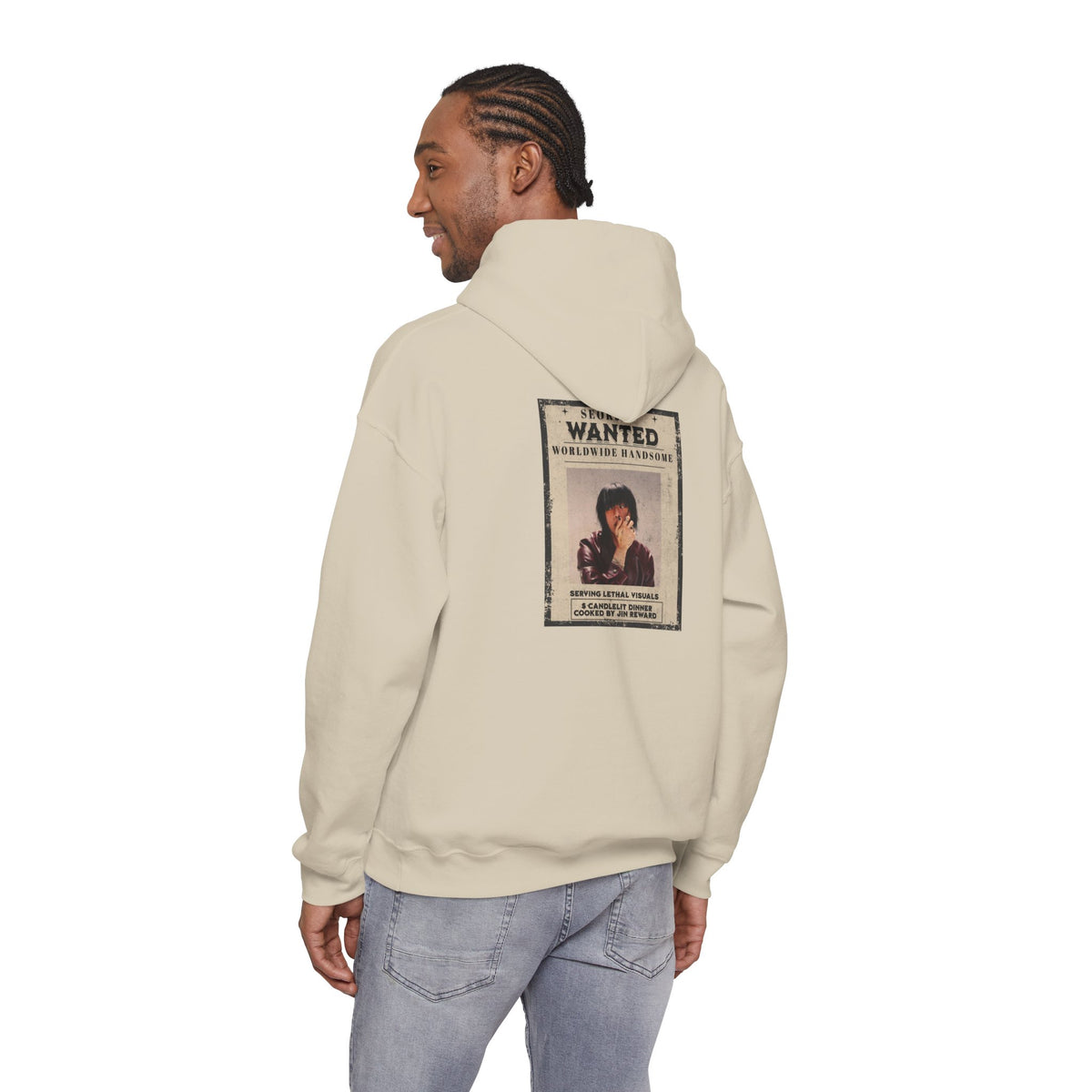 Wanted Poster Hoodie — Vintage 'Missing You' Retro Photo Pullover