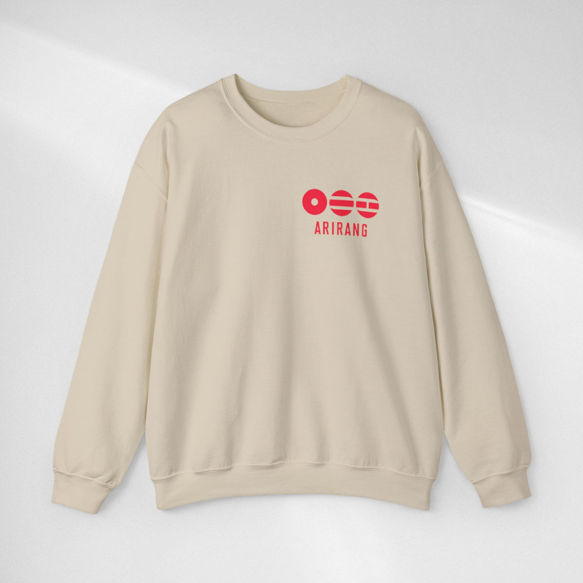 Arirang Minimalist Crewneck Sweatshirt — BTS Music