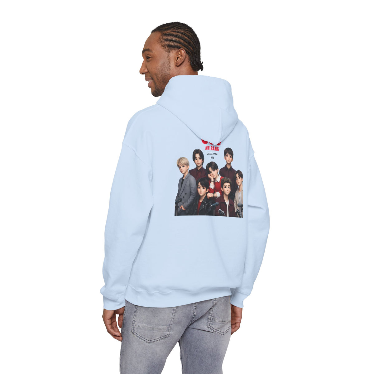 BTS K-Pop Group Photo Hoodie —  Tour Hoodie