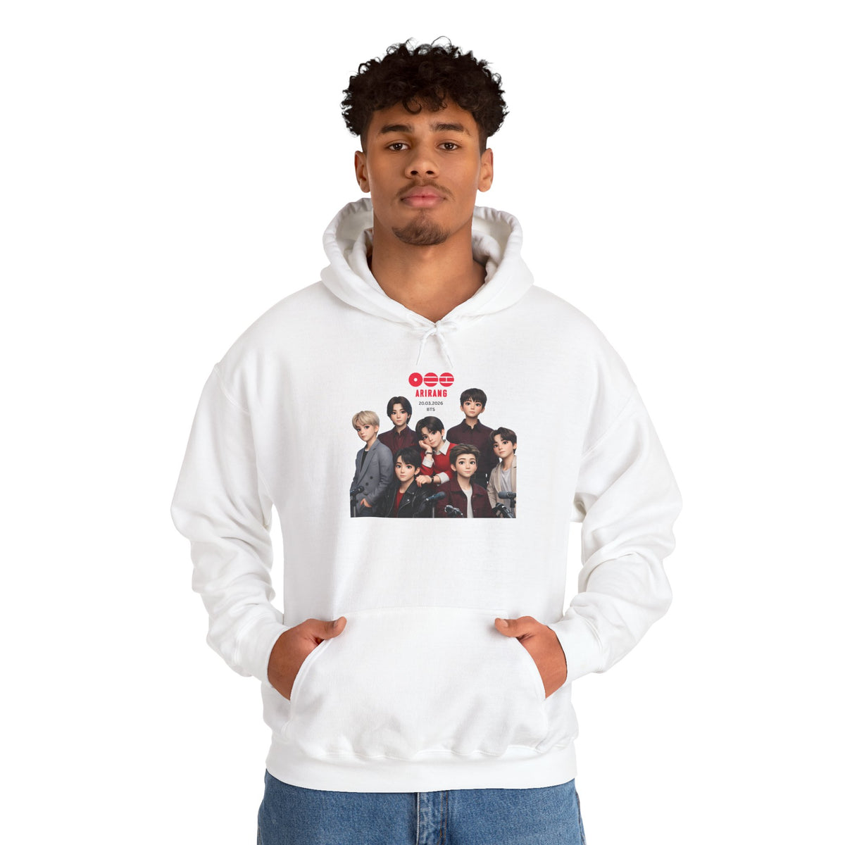 BTS K-Pop Group Photo Hoodie —  Tour Hoodie