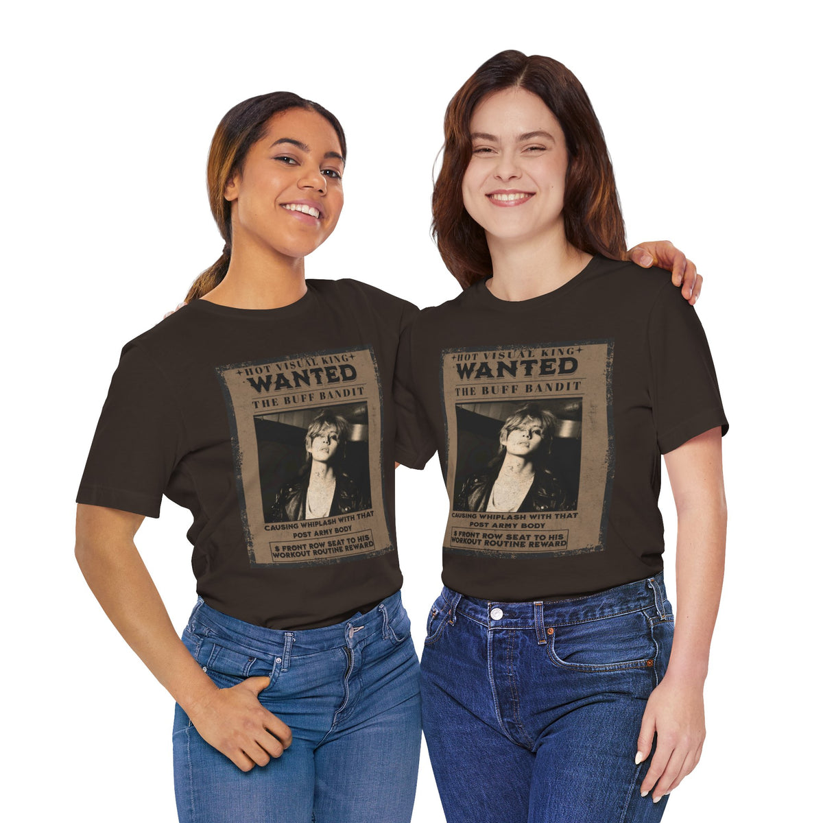 T-Shirt - 'WANTED: The Buff Bandit' Vintage Poster Tee