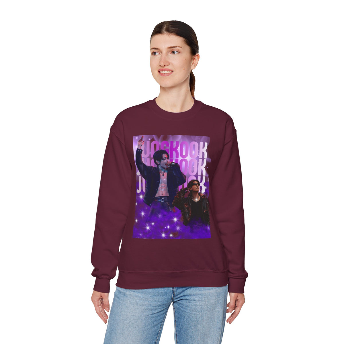 Jungkook 97 Crewneck Sweatshirt — K-Pop Fan Sweatshirt