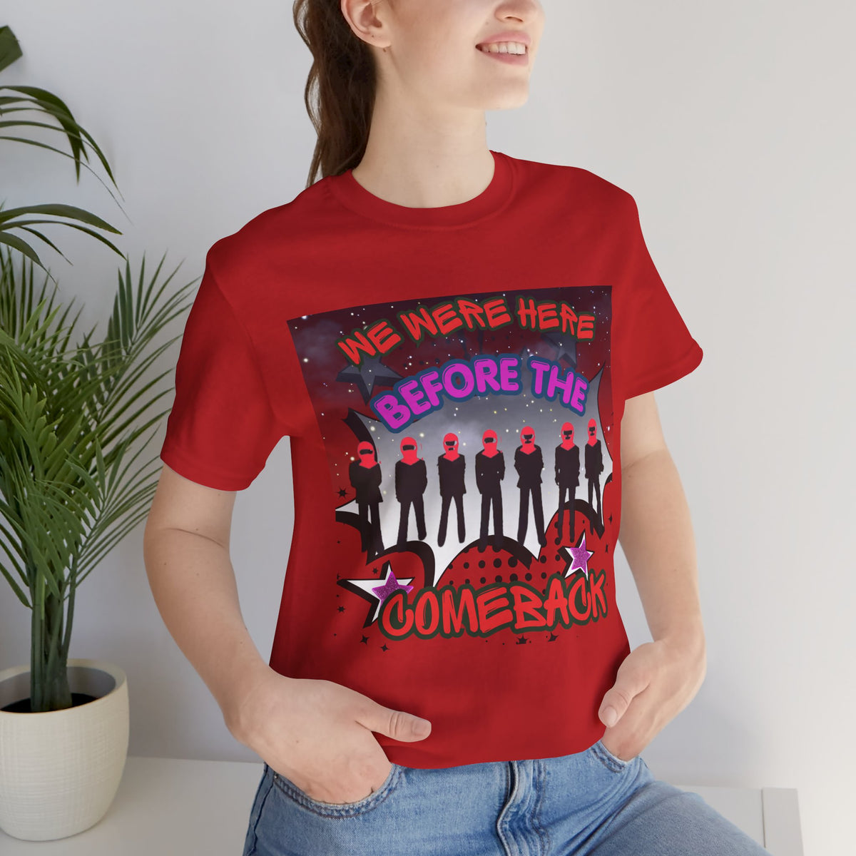 BTS The Comeback T-Shirt – Retro Silhouette Music Tee