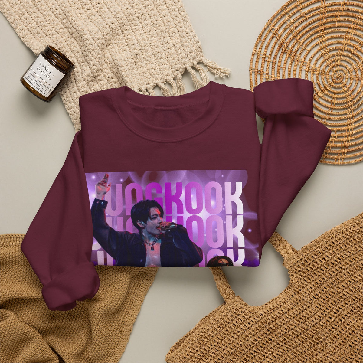 Jungkook 97 Crewneck Sweatshirt — K-Pop Fan Sweatshirt