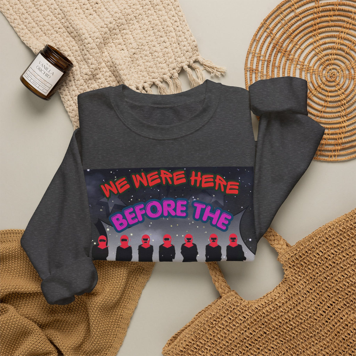 Crewneck Sweatshirt — BTS  the Comeback” Retro Pop Graphic
