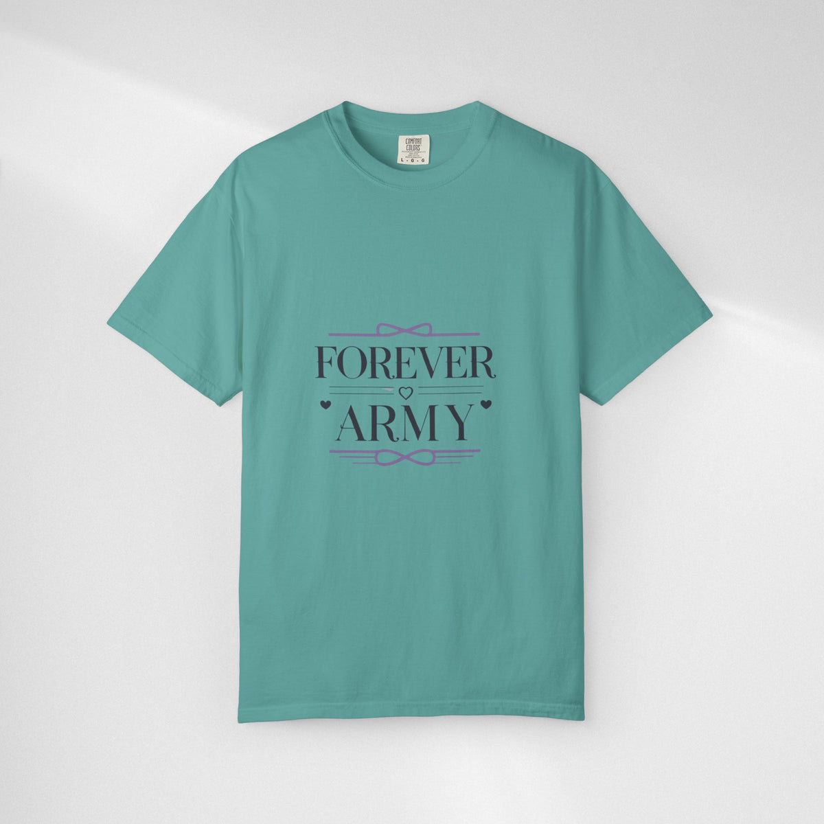 T-Shirt — "Forever Army" Graphic Tee (Military Pride Tribute)