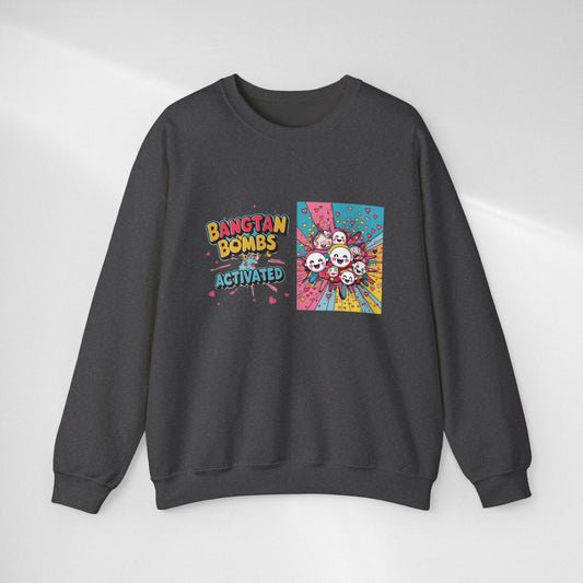 BANGTAN BOMBS Activated Crewneck Sweatshirt