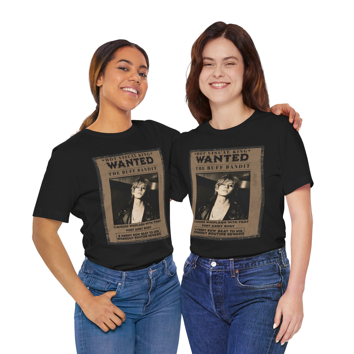 T-Shirt - 'WANTED: The Buff Bandit' Vintage Poster Tee