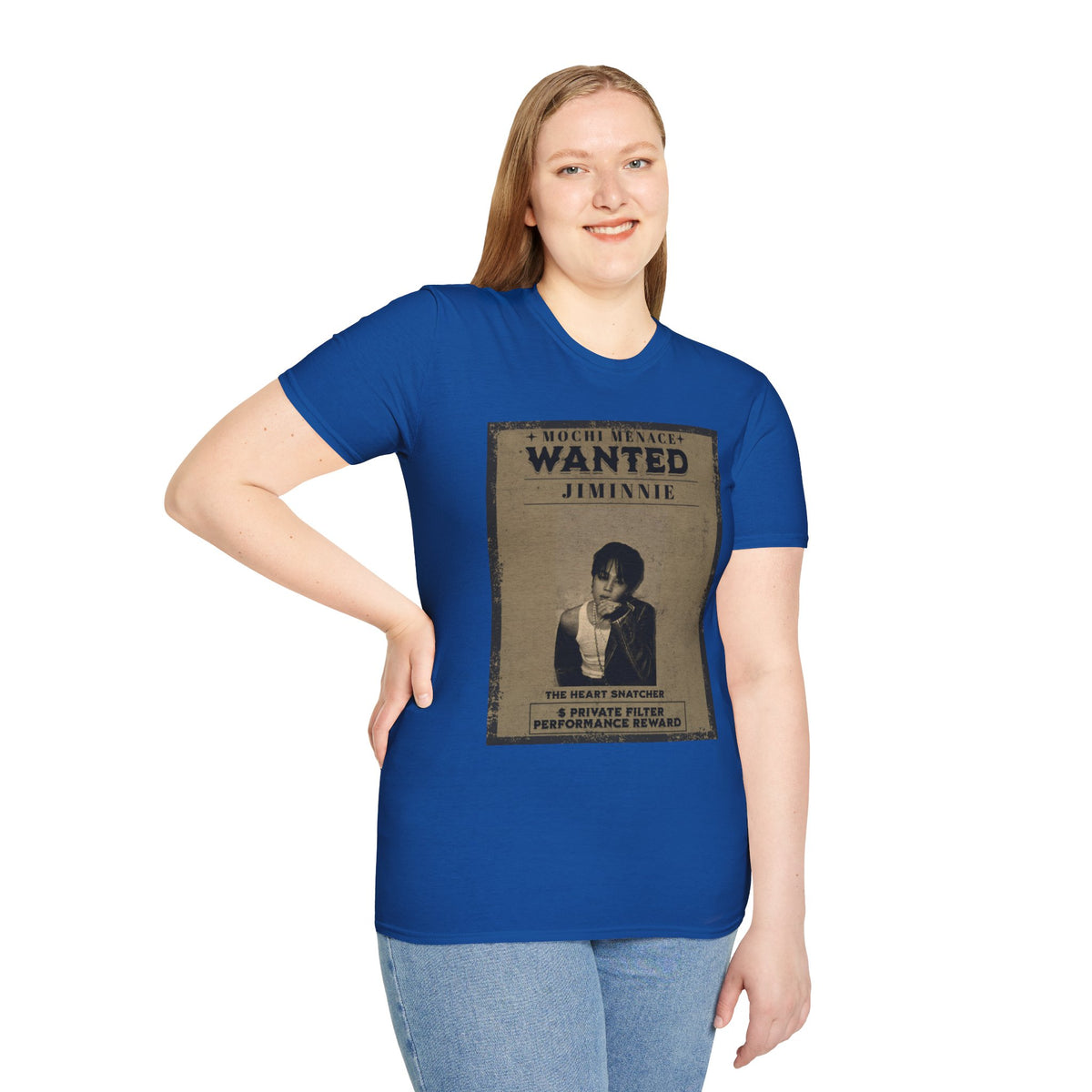 Wanted 'Jimmie' Graphic T‑Shirt — Mochi Menace Vintage Poster Tee