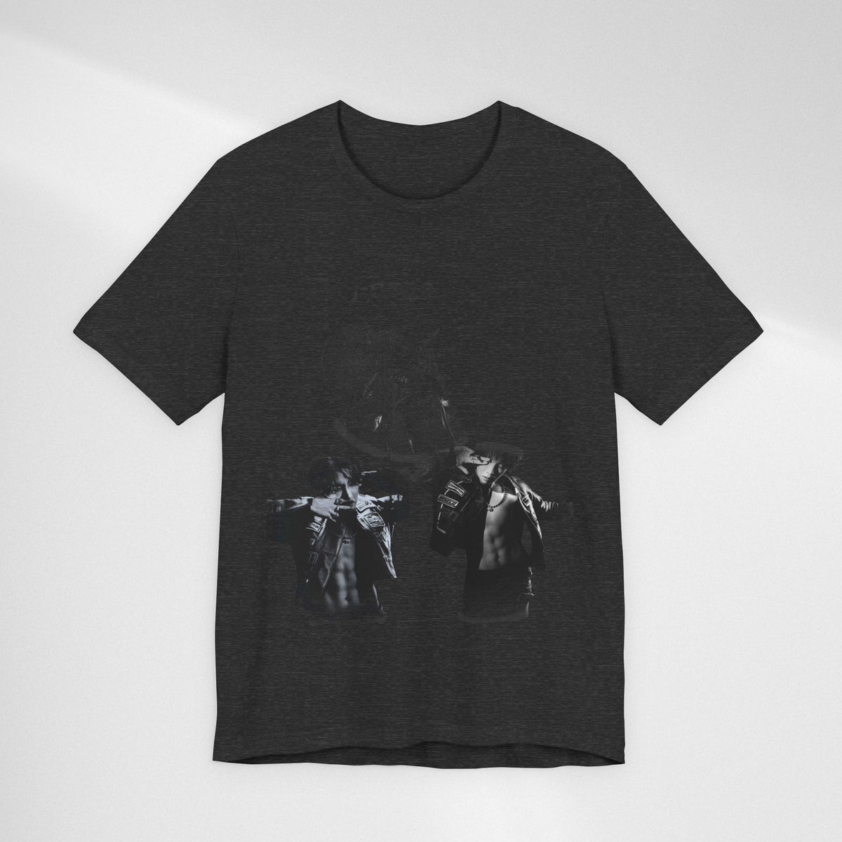 J HOPE T-Shirt — Grunge Black & White Band Photo Tee (Hope)
