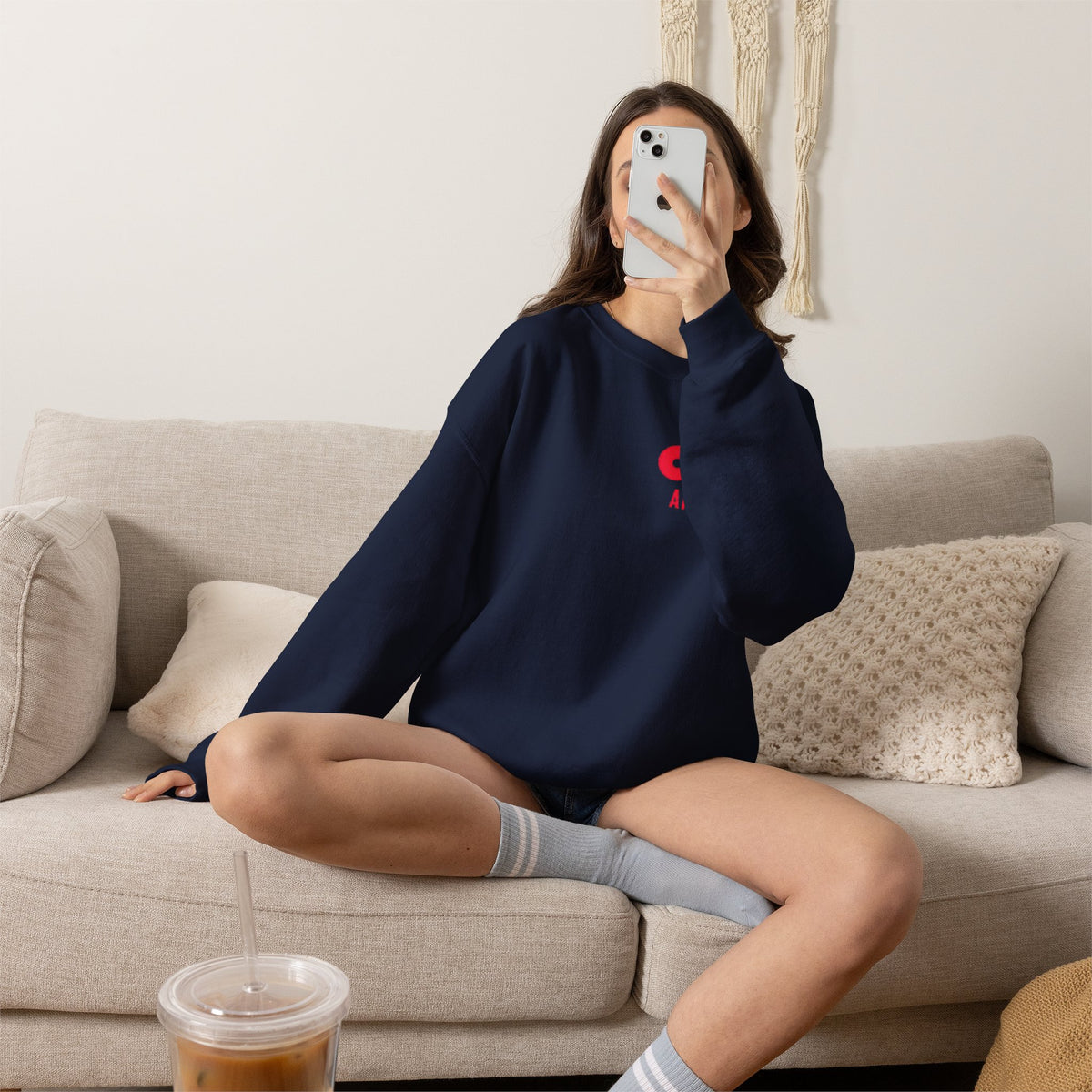 Arirang Minimalist Crewneck Sweatshirt — BTS Music