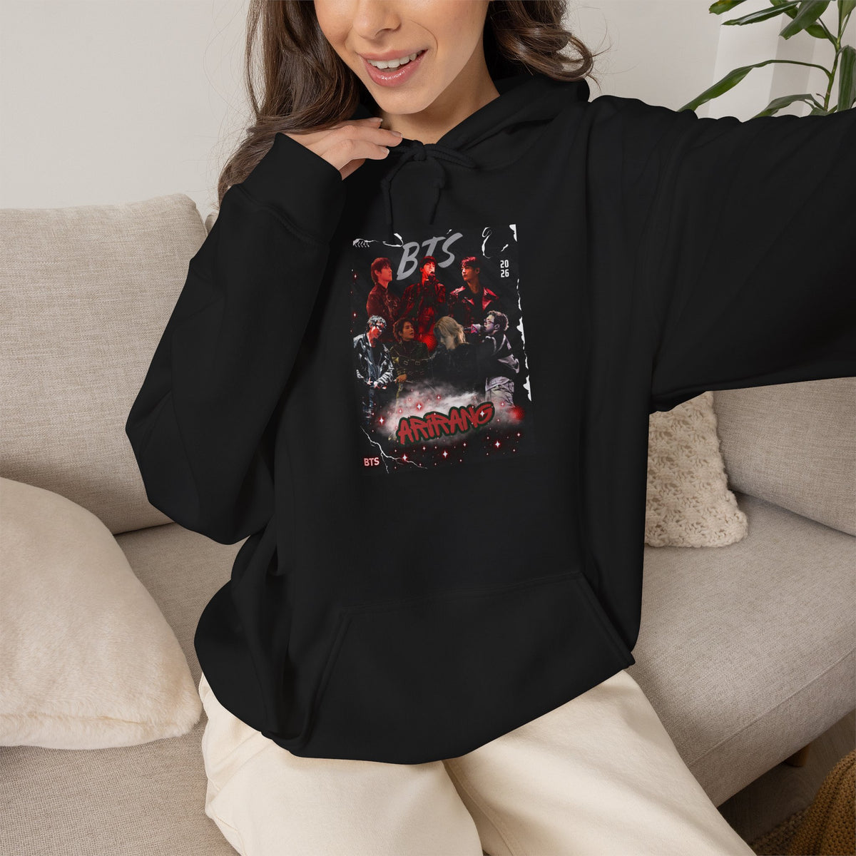BTS Graphic Hoodie