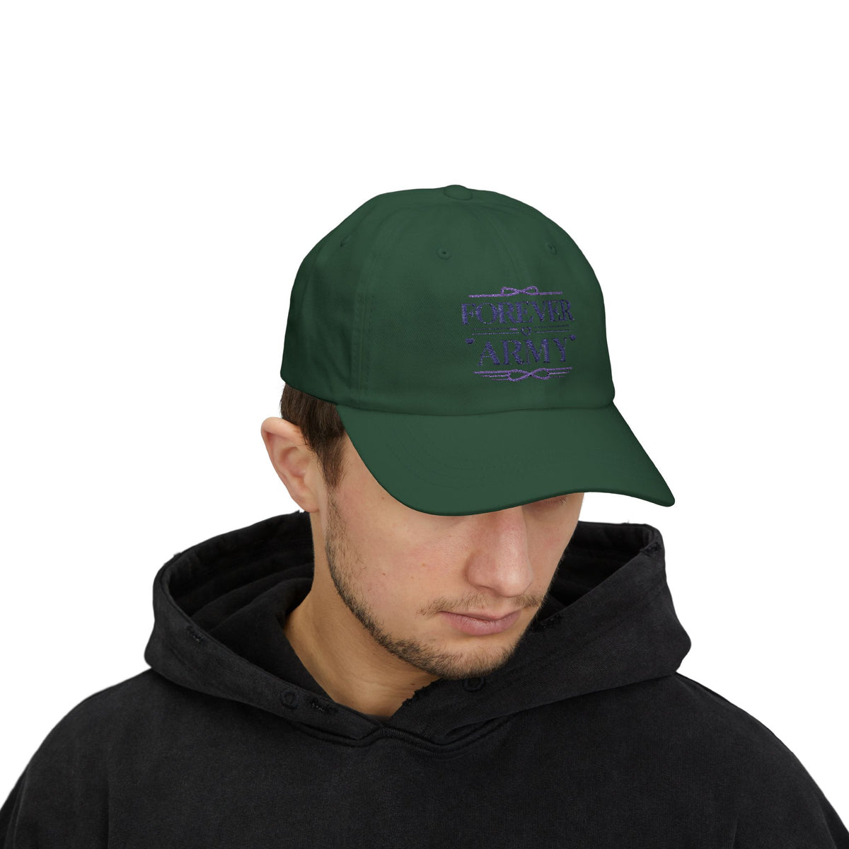 Forever Army BTS Cap –  Embroidered Baseball Hat