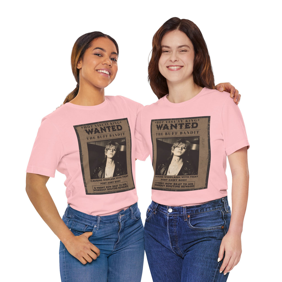 T-Shirt - 'WANTED: The Buff Bandit' Vintage Poster Tee