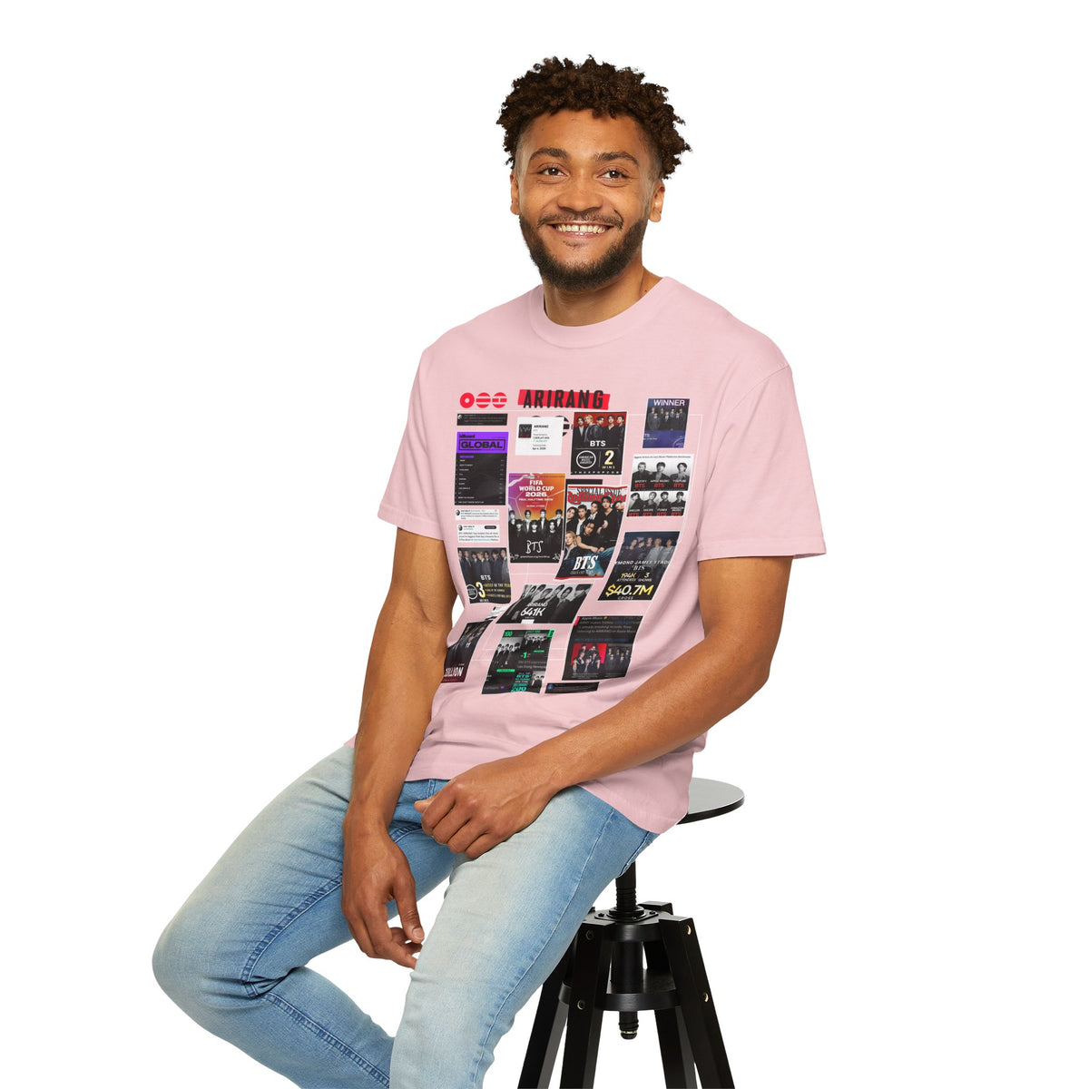 BTS Wins Collage T-Shirt — BTS Moments Graphic Tee