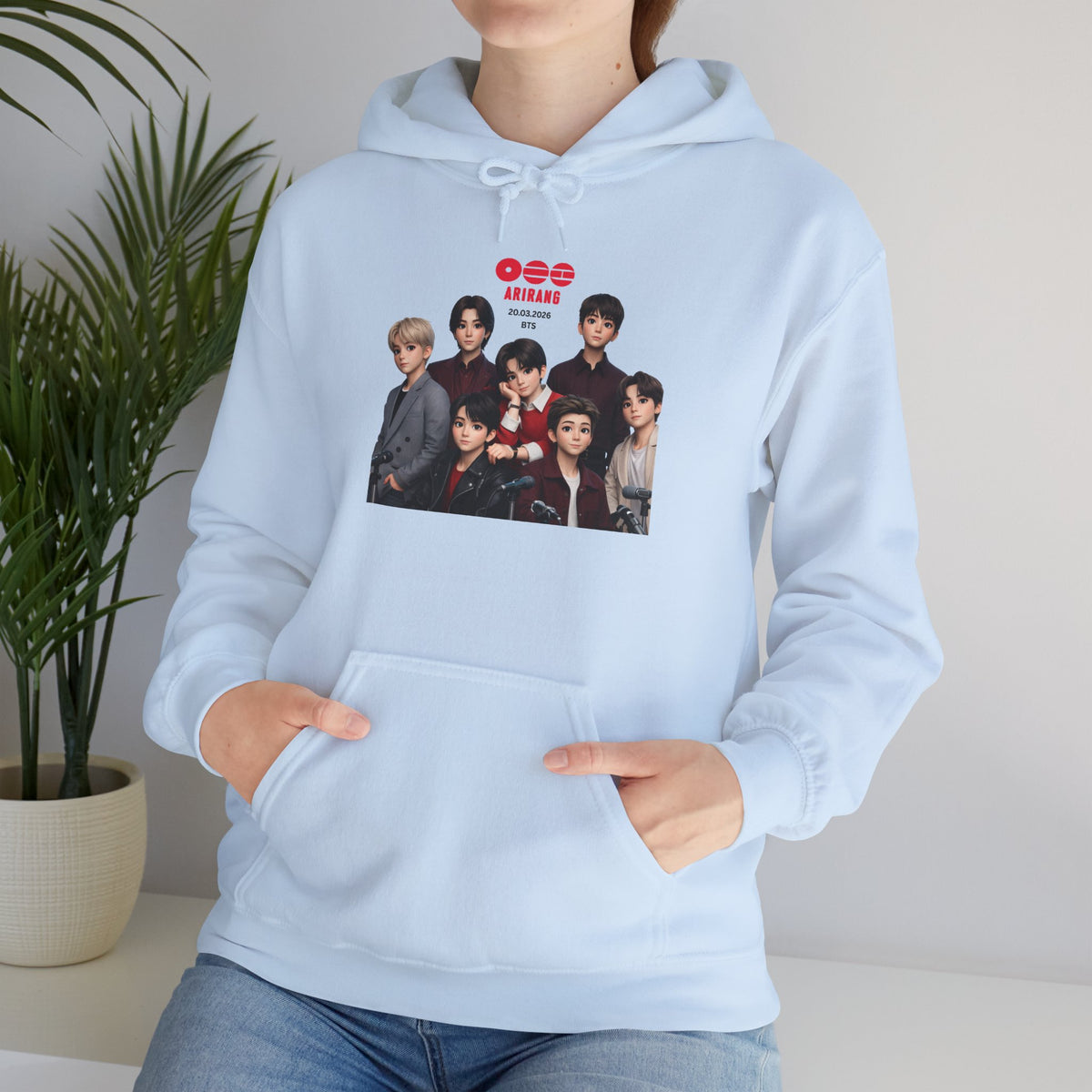 BTS K-Pop Group Photo Hoodie —  Tour Hoodie