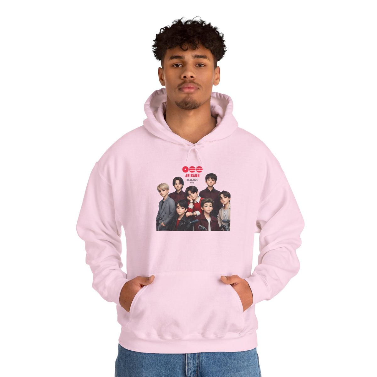 BTS K-Pop Group Photo Hoodie —  Tour Hoodie