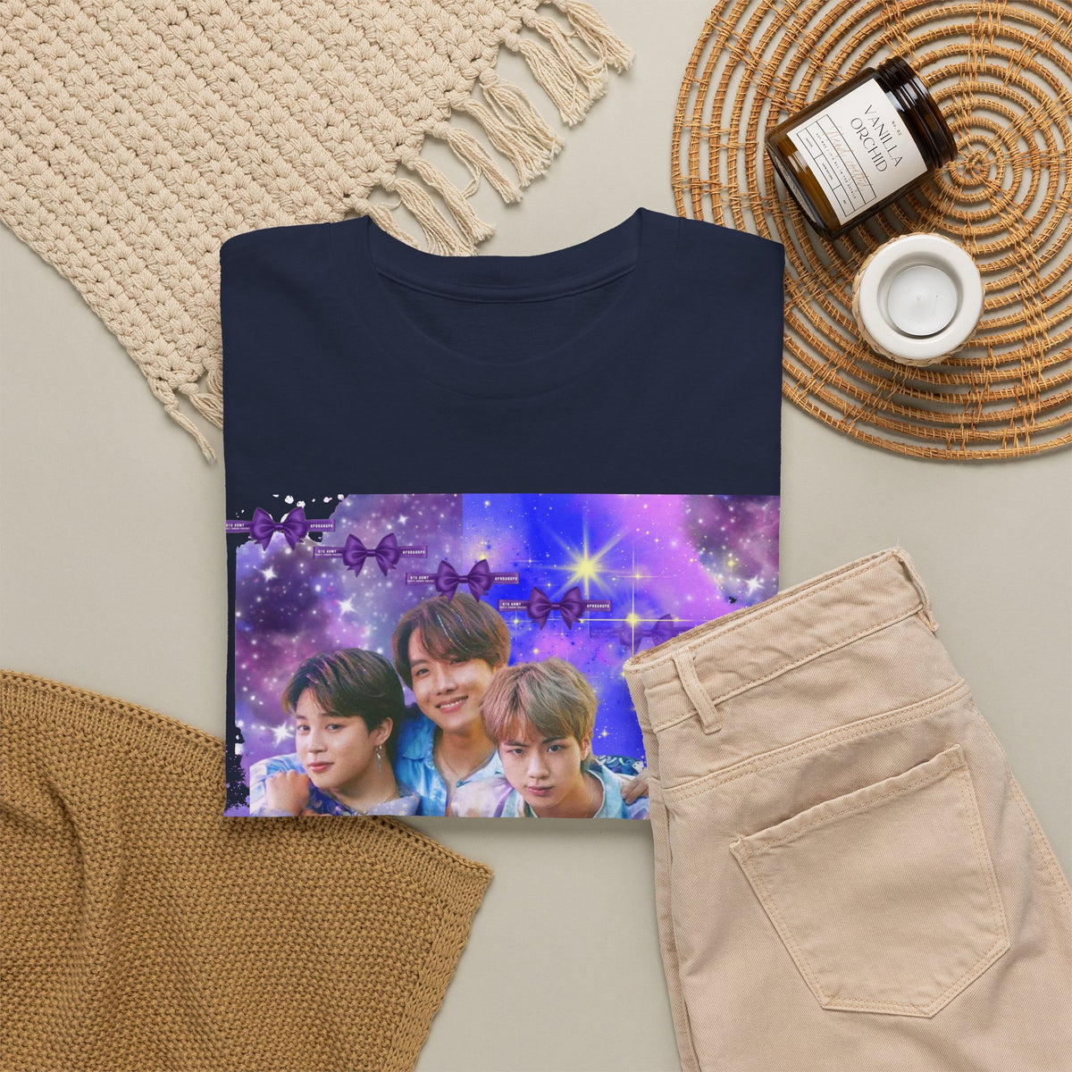 BTS Galaxy Photo Tee
