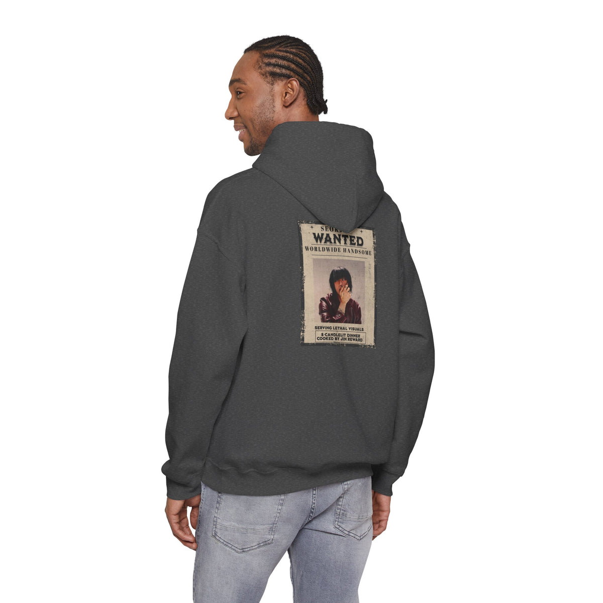 Wanted Poster Hoodie — Vintage 'Missing You' Retro Photo Pullover