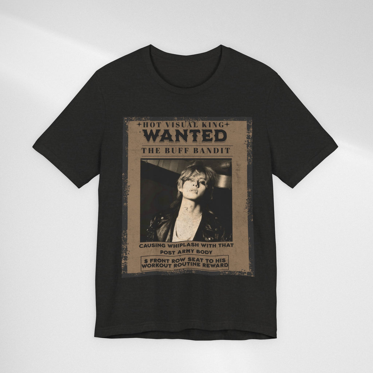 T-Shirt - 'WANTED: The Buff Bandit' Vintage Poster Tee