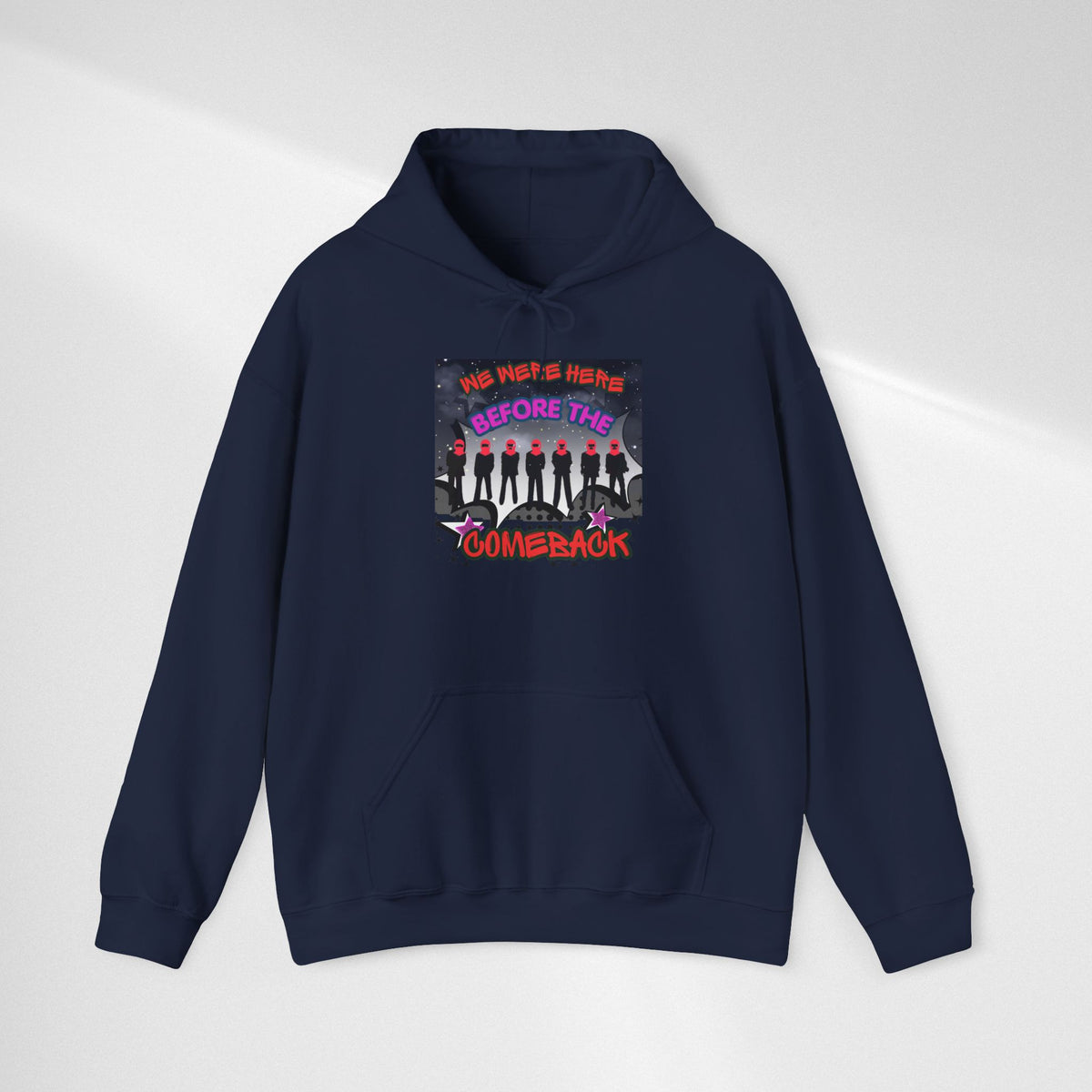 Hoodie — BTS  The Comeback" Retro Space Silhouette Hoodie