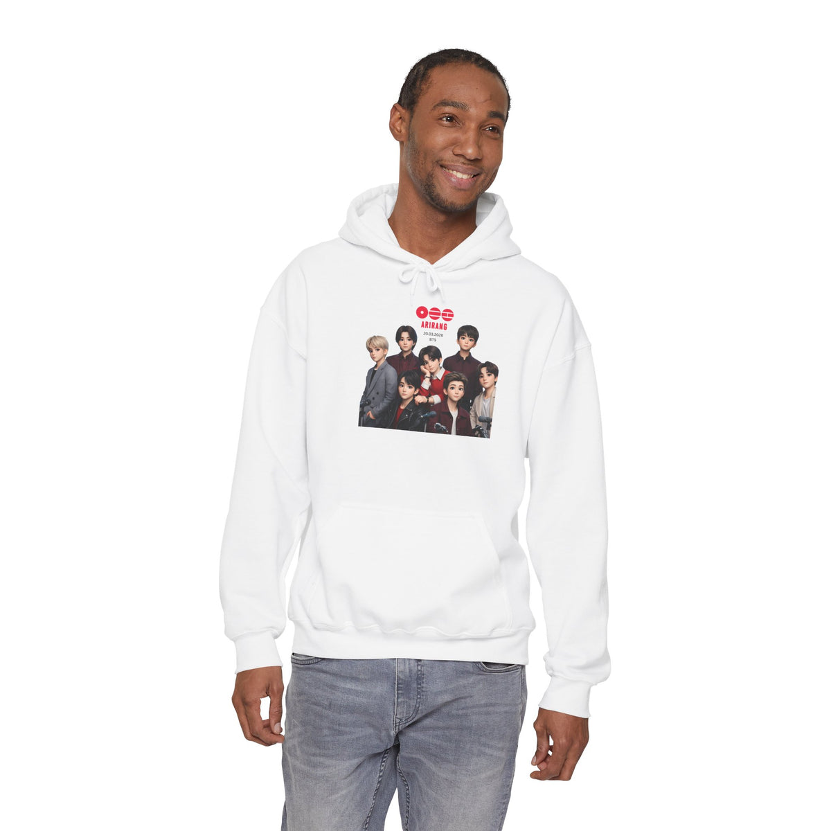 BTS K-Pop Group Photo Hoodie —  Tour Hoodie