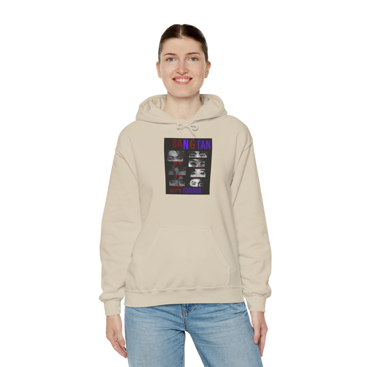 BTS 'Bangtan' Photo Collage Hoodie –BTS  K-Pop Fan Sweatshirt