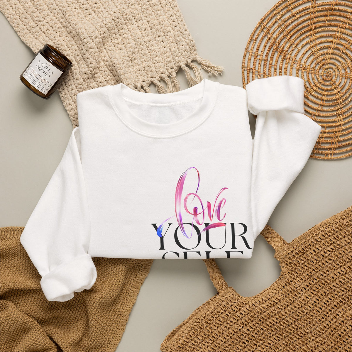 Love Yourself Crewneck Sweatshirt