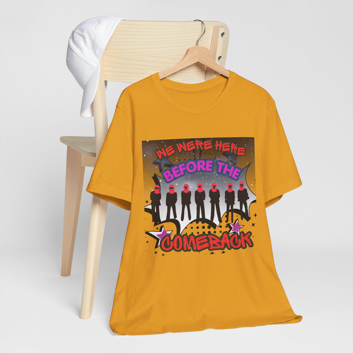 BTS The Comeback T-Shirt – Retro Silhouette Music Tee