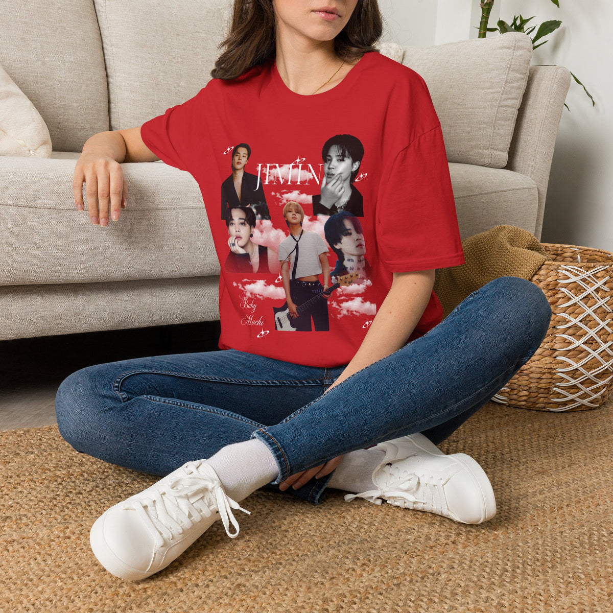 Jimin Portrait Collage T-Shirt