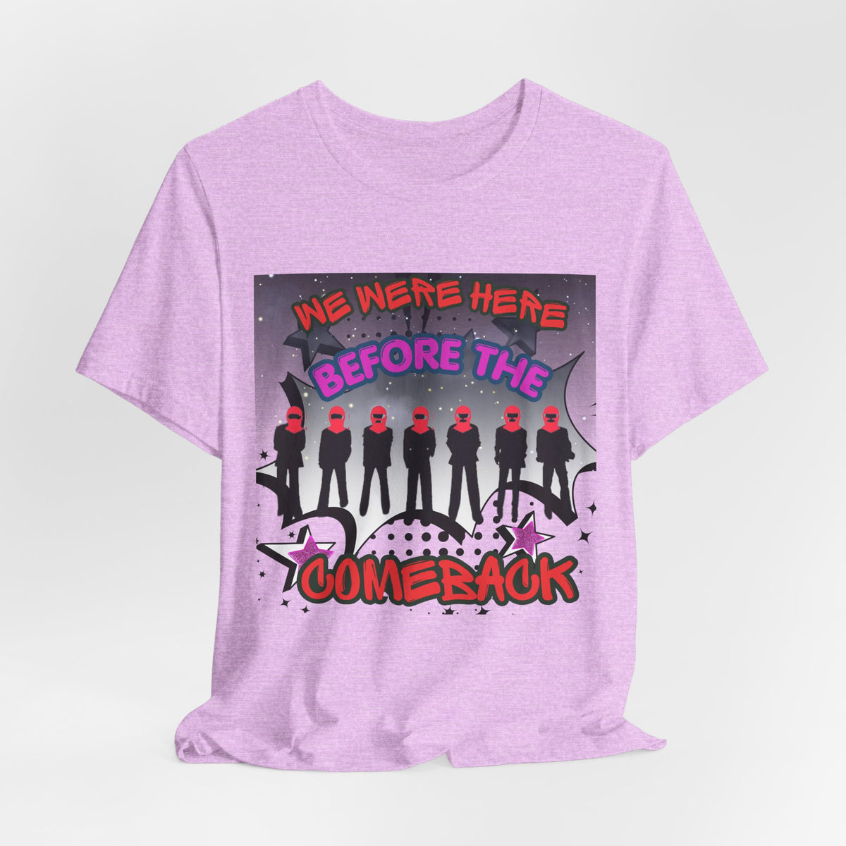 BTS The Comeback T-Shirt – Retro Silhouette Music Tee