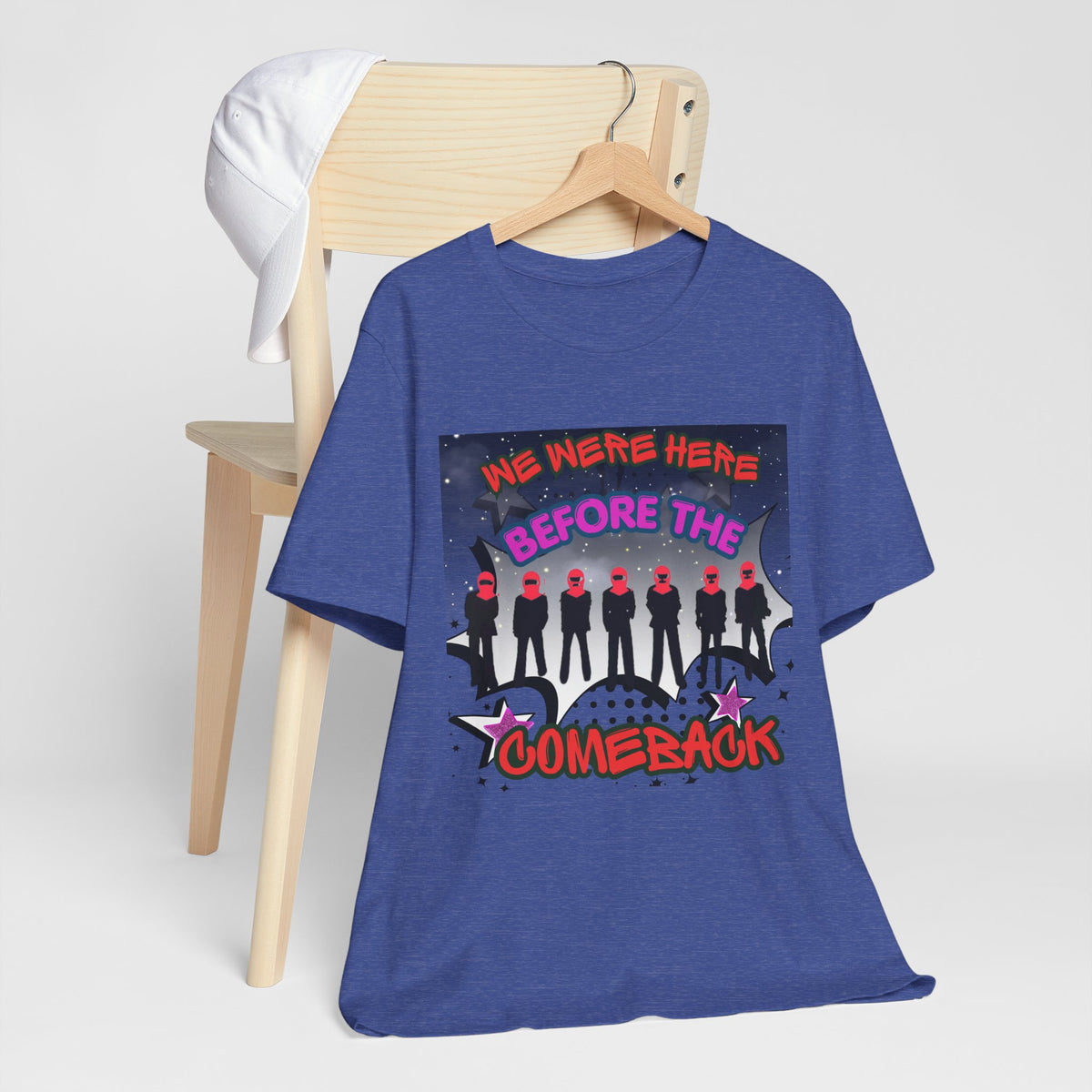 BTS The Comeback T-Shirt – Retro Silhouette Music Tee