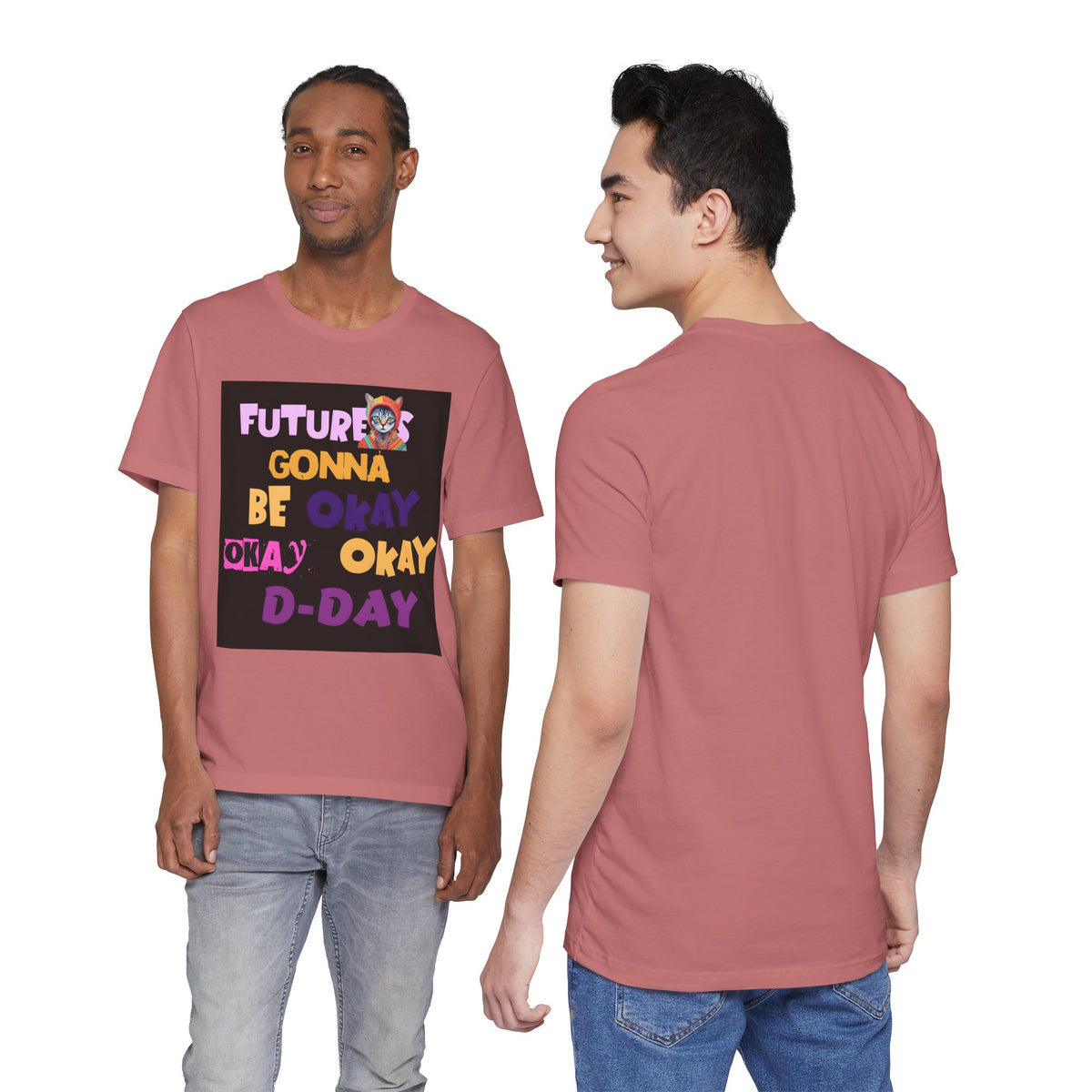T-Shirt — "Future's Gonna Be Okay" Inspirational Graphic Tee