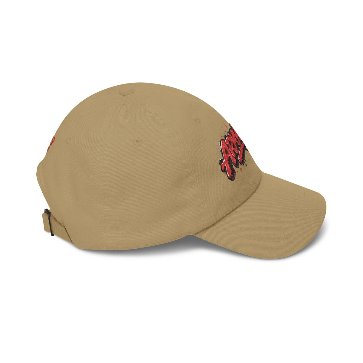 Armyrang Red Graffiti BTS Cap