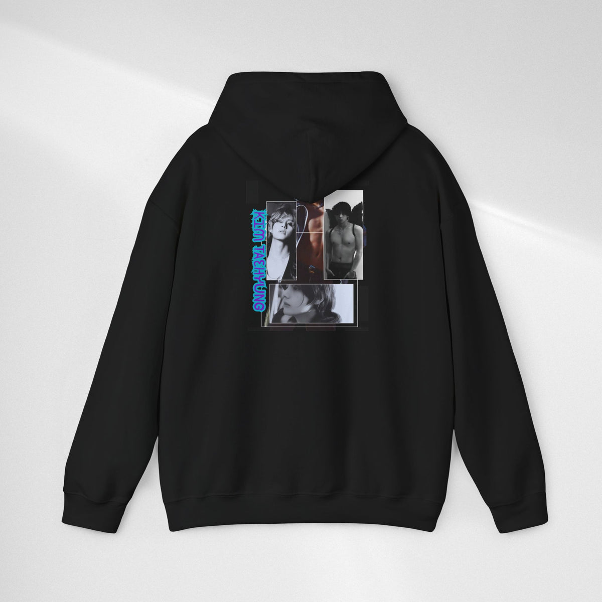 Graphic Hoodie — Photo Collage Streetwear "KIM TAEHYUNG"