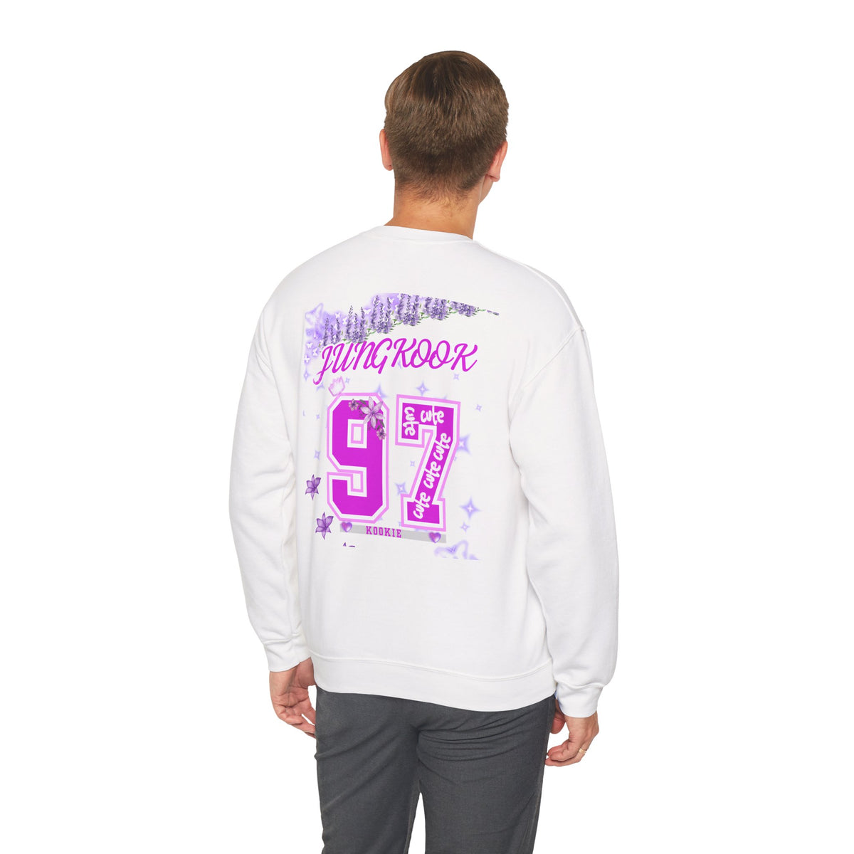 Jungkook 97 Crewneck Sweatshirt — K-Pop Fan Sweatshirt