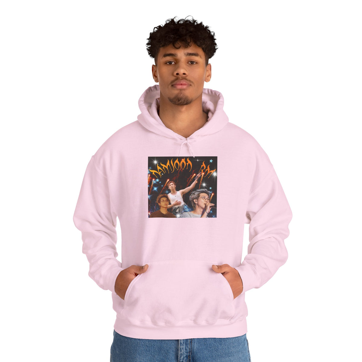 RM Photo Hoodie — Custom Back Number "94" Music Fan Pullover