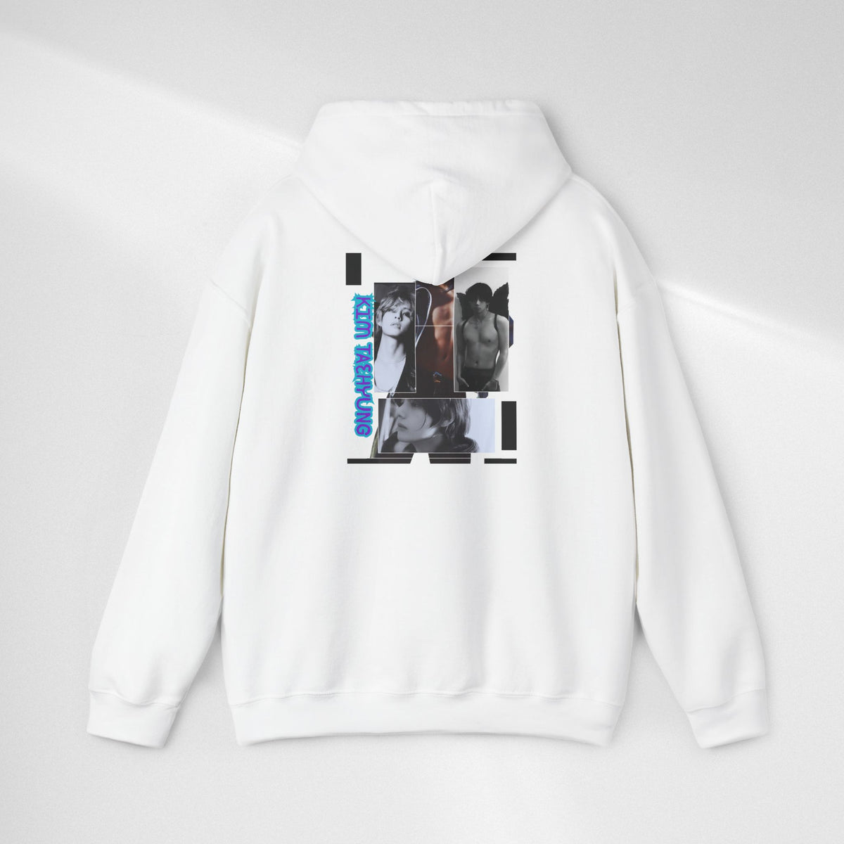 Graphic Hoodie — Photo Collage Streetwear "KIM TAEHYUNG"