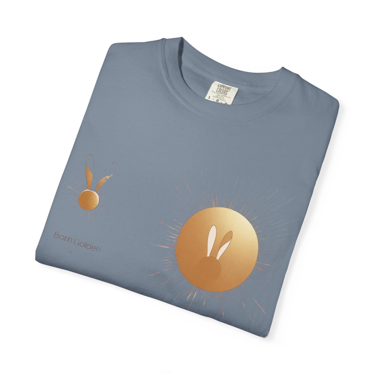 JK Gold Bunny Minimalist T-Shirt